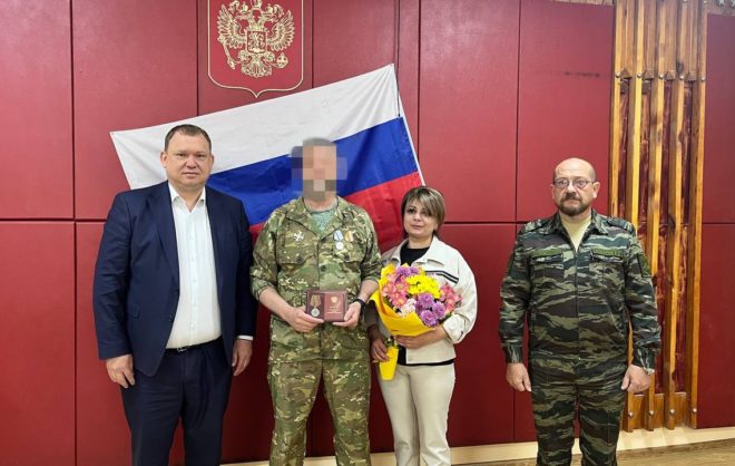 Участника СВО из Предгорного округа наградили медалью «За храбрость»