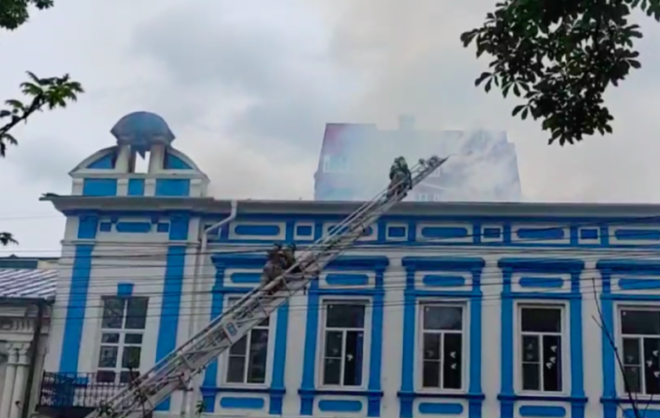 Исторический дом восстановят после пожара в центре Ставрополя