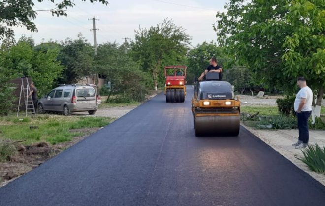 Обновление дороги завершили в посёлке Минераловодского округа