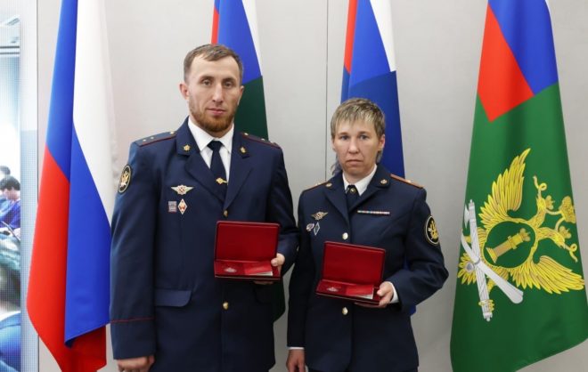 Сотрудникам УФСИН по Ставропольскому краю вручили госнаграды