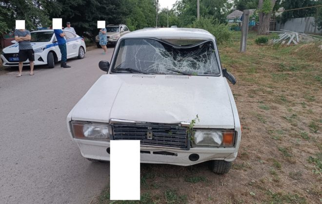 Водитель с признаками опьянения сбил пешехода в Грачёвском округе