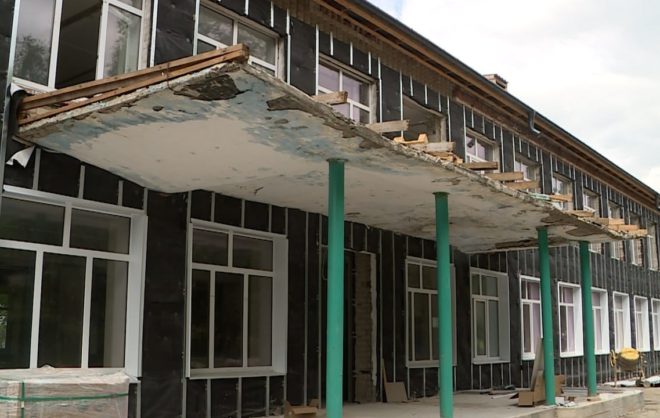 Капитальный ремонт начали в школе станицы Андроповского округа