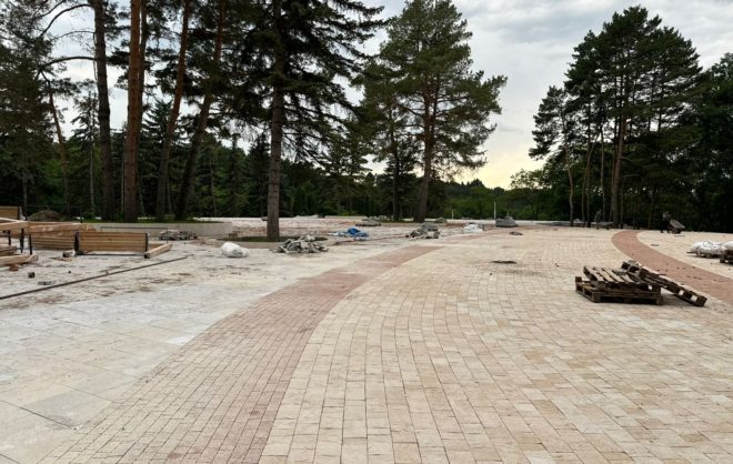 Новую площадь обустроят в Комсомольском парке Кисловодска