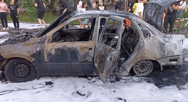В Георгиевском округе пострадал водитель заговевшегося автомобиля