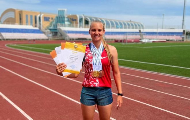 Легкоатлетка из Невинномысска заняла призовые места на чемпионате России