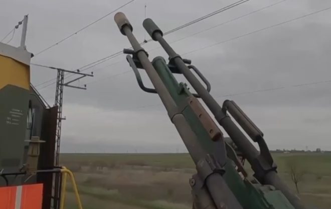 Бронепоезд из Невинномысска «Байкал» принимает участие в спецоперации