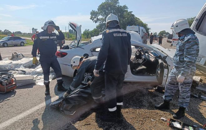 В ДТП с автобусом Ставрополь — Краснодар погибли два человека