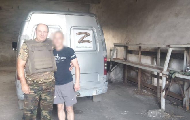 Казаки Благодарненского округа отвезли гумгруз бойцам СВО в Херсонскую область