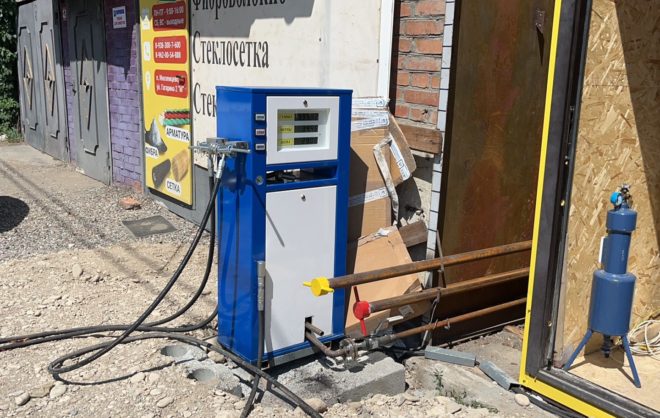 Незаконную газовую заправку обнаружили в Железноводске