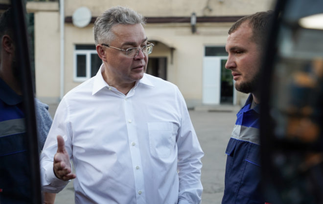 Глава Ставрополья: продолжаем обновлять парк коммунальной техники в территориях