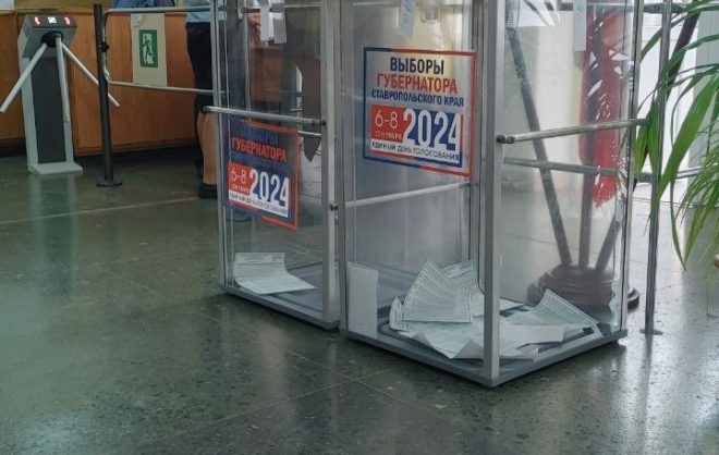 Мэр Невинномысска проголосовал на выборах губернатора края