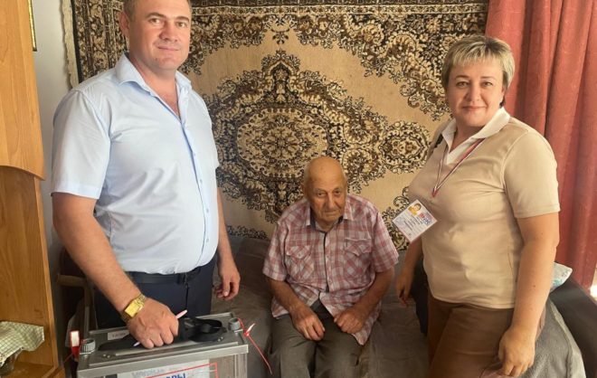 На выборах губернатора Ставрополья проголосовал 98-летний ветеран ВОВ