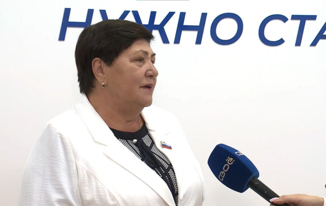 Депутат Валентина Муравьёва проголосовала на выборах губернатора Ставрополья