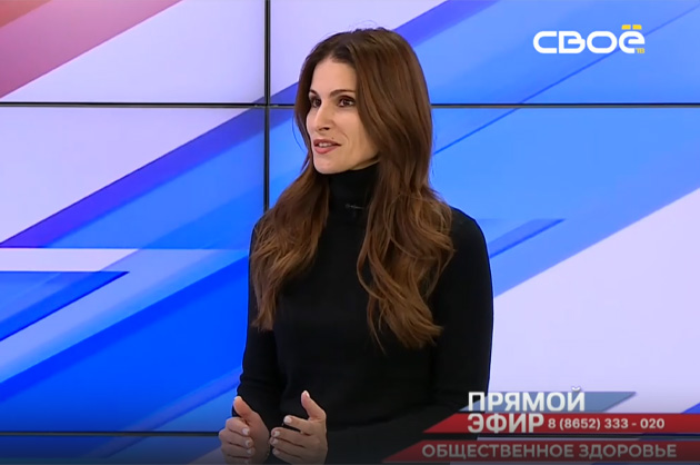 Прямой эфир. Программа «Общественное здоровье». Мария Попова