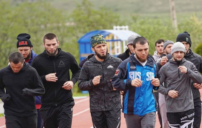 Чемпион UFC Ислам Махачев проходит сборы на спортивной базе в Кисловодске