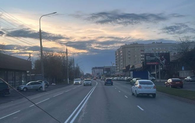 Обновление дорожной разметки в Невинномысске подходит к концу