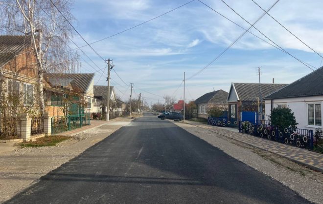 Дорожную программу 2024 года завершил Новоселицкий округ Ставрополья
