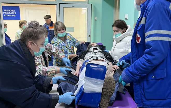 Медики провели учения в изобильненской больнице