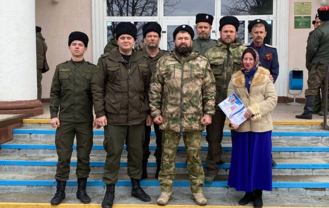 Казаки из Изобильненского округа стали первыми на краевом смотре-конкурсе