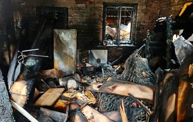 Гараж сгорел из-за неисправности холодильника в Ставрополе