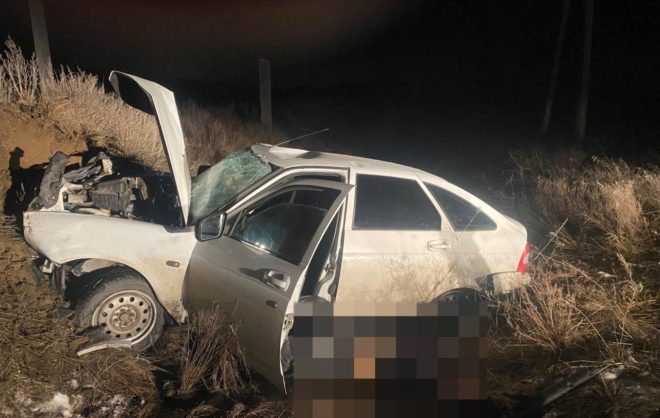 Водитель погиб при ДТП в Курском округе