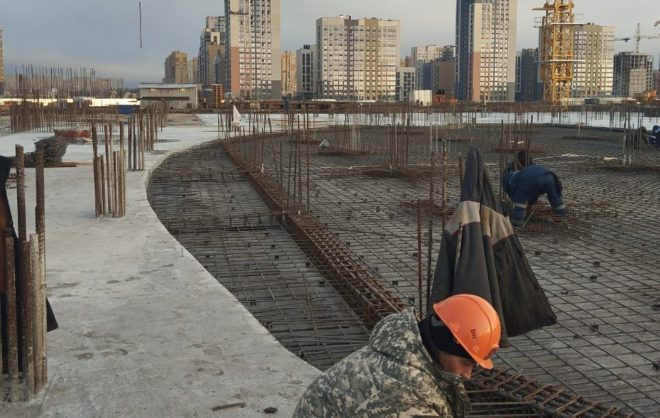 Строительство культурно-образовательного центра продолжают в Ставрополе