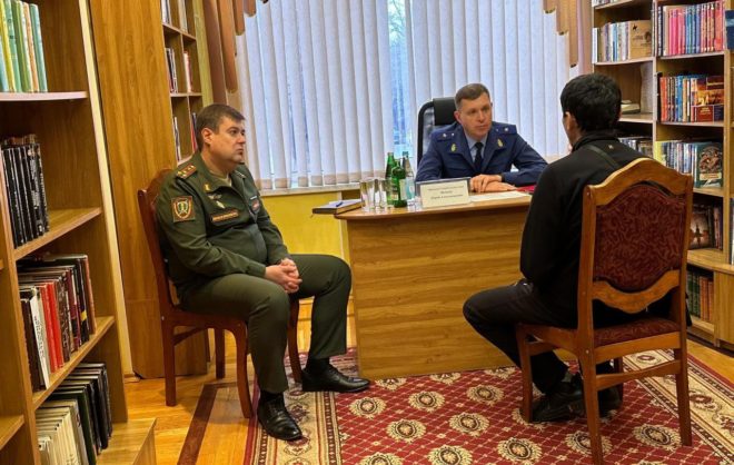 Прокурор края Юрий Немкин провёл выездной приём участников СВО в Ессентуках