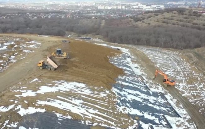 Большой мусорный полигон рекультивировали в Пятигорске