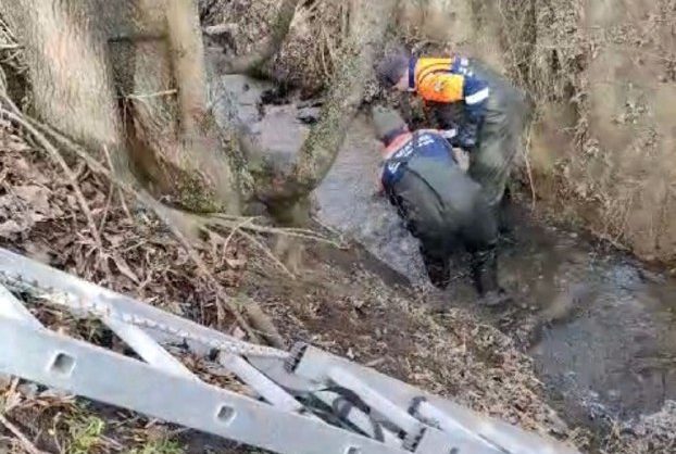 Тело пожилого мужчины достали спасатели из реки в Предгорном округе