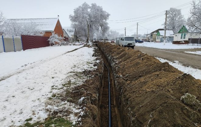 В Труновском округе капитально отремонтируют более полутора км водопровода