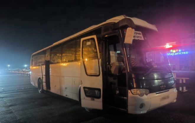 Житель Пятигорска угнал рейсовый автобус и катался на нём по городу