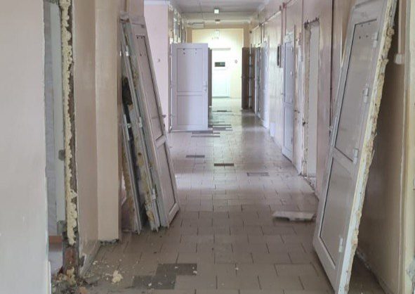 Ремонт главного корпуса районной больницы стартовал в Курском округе