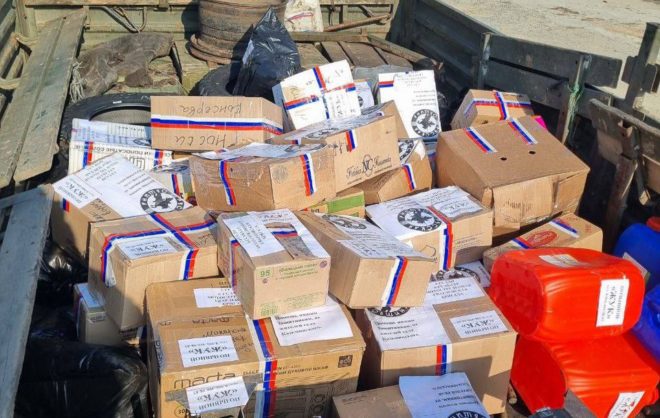 Более 2,5 тонн гумгруза доставили в зону СВО из Кочубеевского округа