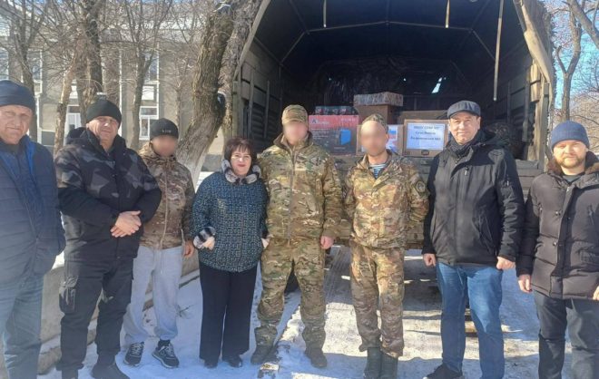 Посылки землякам в зону СВО отправили из Андроповского округа