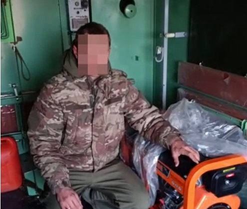 Ставропольским бойцам медроты на СВО передали дизельный генератор