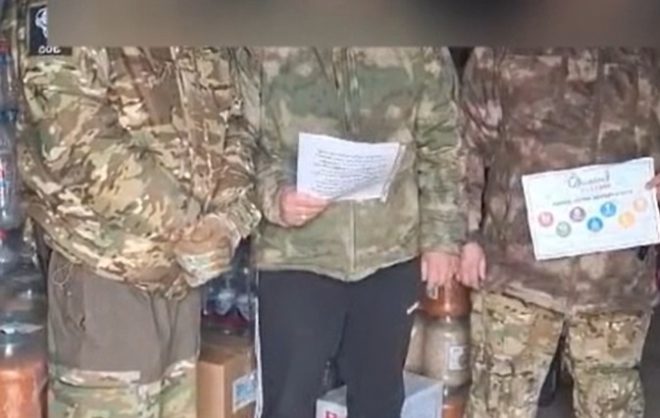 Полицейские и казаки Ставрополья передали гумпомощь бойцам СВО