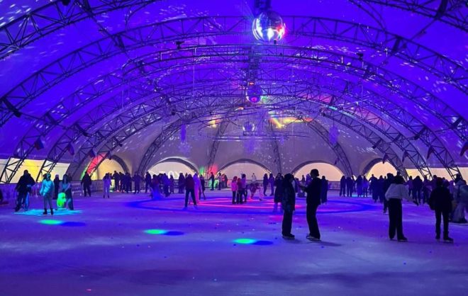 Ледовый каток завершит работу 17 марта в центре Ставрополя