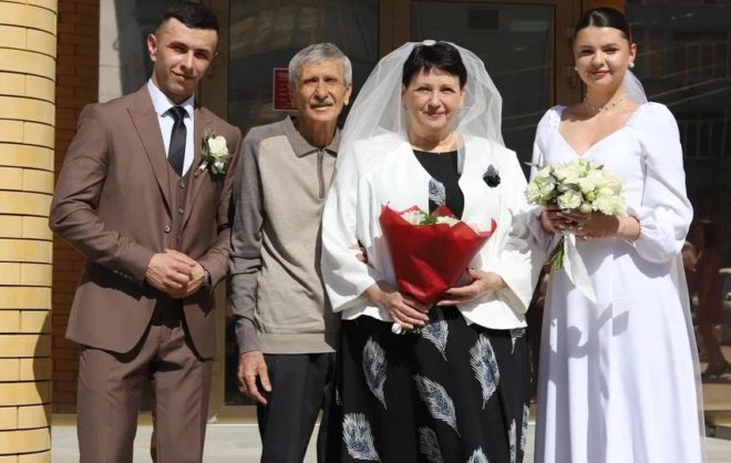 Пара в Железноводске отпраздновала 50 лет совместной жизни