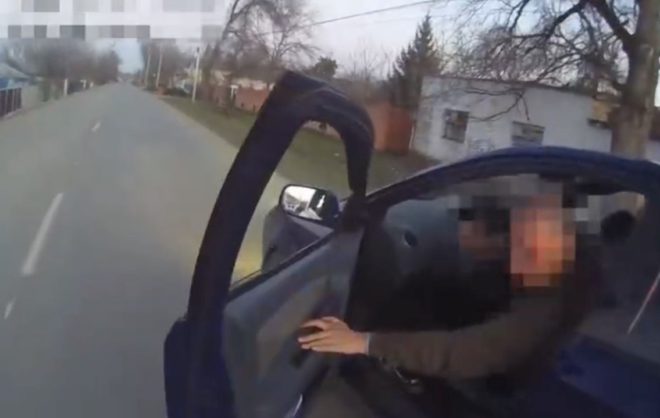 В Новоалександровске полицеские задержали пьяного водителя за рулём иномарки