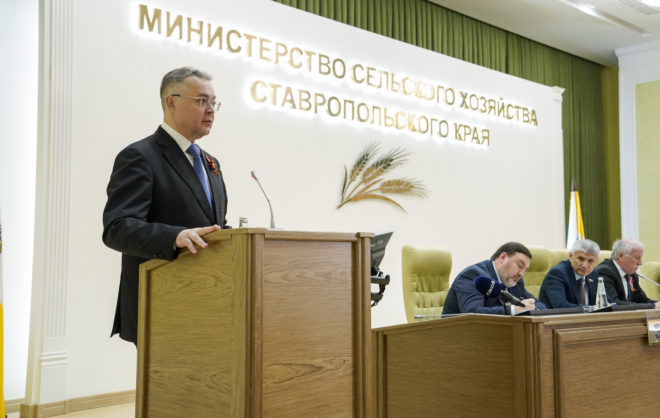 Губернатор Ставрополья: меры для сохранения урожаев дают хороший результат
