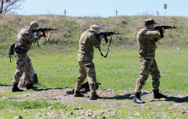 Чемпионат по стрельбе среди росгвардейцев прошёл на Ставрополье