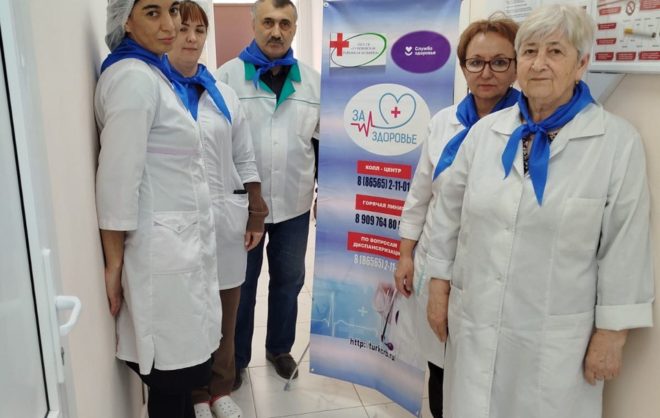Выездная бригада врачей посетила посёлок в Туркменском округе
