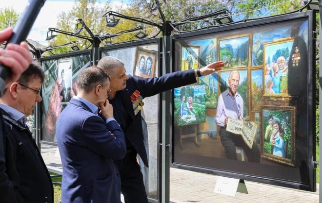 Ставропольский фотограф представил выставку ко Дню Победы в Москве