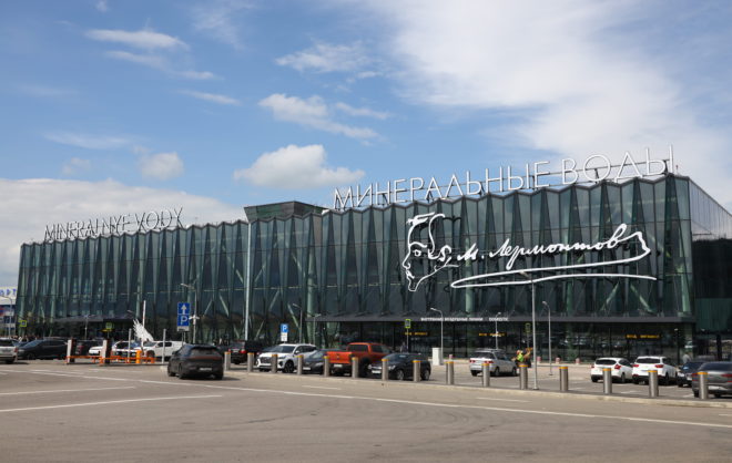 Открытие нового терминала в аэропорту Минеральных Вод – фоторепортаж
