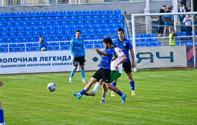 Ставропольские футболисты сыграли вничью в Майкопе