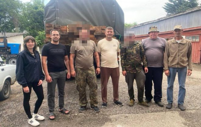 Из Кировского округа в зону СВО отправили очередную партию гумпомощи