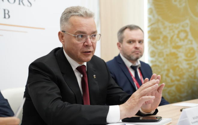 Губернатор Ставрополья принял участие в пленарном заседании на ПМЭФ