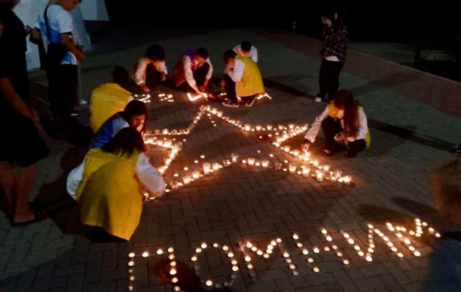 Акцию «Огненные картины войны» провели в селе Апанасенковского округа