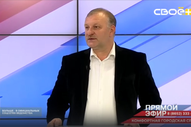 Прямой эфир. «Формирование комфортной городской среды». Николай Небесский