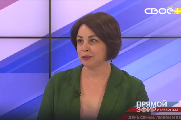 Прямой эфир. День семьи, любви и верности. Елена Кашуба